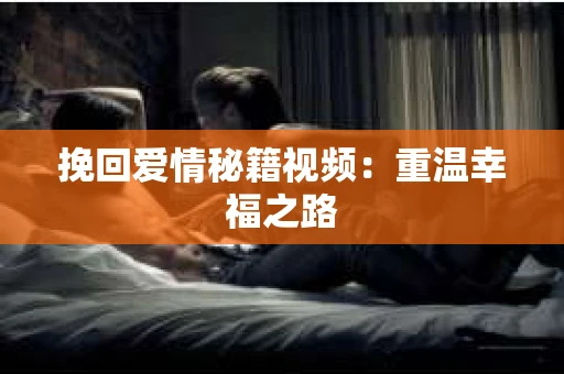 挽回爱情秘籍视频：重温幸福之路