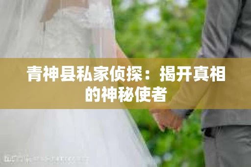 青神县私家侦探：揭开真相的神秘使者