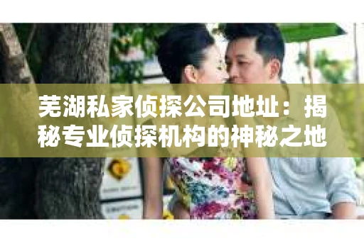 芜湖私家侦探公司地址：揭秘专业侦探机构的神秘之地