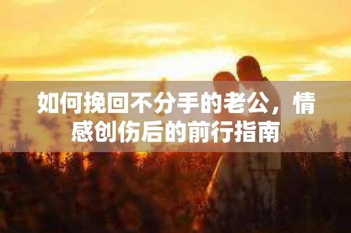 如何挽回不分手的老公，情感创伤后的前行指南