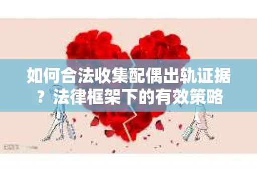 如何合法收集配偶出轨证据？法律框架下的有效策略