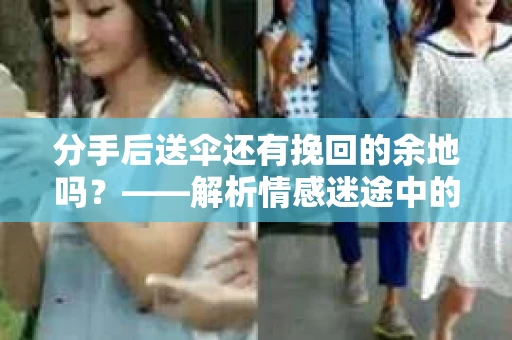 分手后送伞还有挽回的余地吗？——解析情感迷途中的决策
