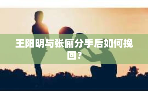 王阳明与张俪分手后如何挽回？