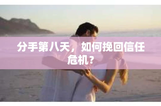 分手第八天，如何挽回信任危机？