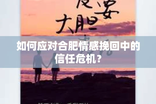 如何应对合肥情感挽回中的信任危机？